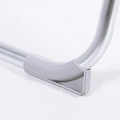 AKTIVE - Chaise Pliante Haute Avec Dossier Haut Réglable 5 Positions, Gris -Camping Rabais aktive chaise pliante haute avec dossier haut reglable 5 positions gris 6