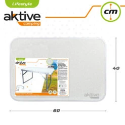 AKTIVE - Table Pliante . Table Basse Blanche En Aluminium - 40x60x40 Cm 9 AKTIVE - Table Pliante . Table Basse Blanche En Aluminium - 40x60x40 Cm -Camping Rabais aktive table pliante table basse blanche en aluminium 40x60x40 cm 4