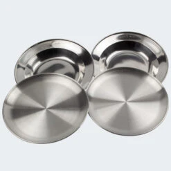 Assiette Camping Plate Et Creuse | Diamètre Env. 23 Cm | 2 Assiettes De Chaque -Camping Rabais assiette camping plate et creuse diametre env 23 cm 2 assiettes de chaque 3