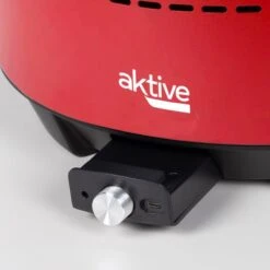 Barbecue De Table Sans Fumée Rond Rouge 2 En 1 Ø34 Cm Aktive -Camping Rabais barbecue de table sans fumee rond rouge 2 en 1 o34 cm aktive 4