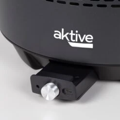 Barbecue Rond Noir Sans Fumée 2 En 1 Ø34 Cm Aktive -Camping Rabais barbecue rond noir sans fumee 2 en 1 o34 cm aktive 4