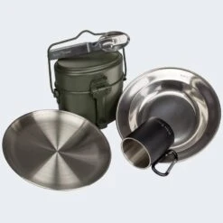 Batterie De Cuisine De Camping, Assiette Plate & Creuse, Couverts Et Tasse Set 9 Batterie De Cuisine De Camping, Assiette Plate & Creuse, Couverts Et Tasse Set -Camping Rabais batterie de cuisine de camping assiette plate and creuse couverts et tasse set 2