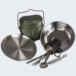 Batterie De Cuisine De Camping, Assiette Plate & Creuse, Couverts Et Tasse Set 10 Batterie De Cuisine De Camping, Assiette Plate & Creuse, Couverts Et Tasse Set -Camping Rabais batterie de cuisine de camping assiette plate and creuse couverts et tasse set 3