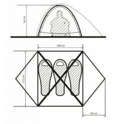 Borzhava 3 Alu - Tente Légère - 3 Personnes - Jaune 9 Borzhava 3 Alu - Tente Légère - 3 Personnes - Jaune -Camping Rabais borzhava 3 alu tente legere 3 personnes jaune 4
