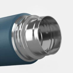 Quechua Bouteille Isotherme Inox 0,4L Avec Gobelet Pour La Randonnée - Bleu -Camping Rabais bouteille isotherme inox 04l avec gobelet pour la randonnee bleu 6