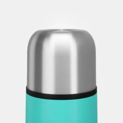 Quechua Bouteille Isotherme Inox 0,4L Avec Gobelet Pour La Randonnée - Turquoise 13 Quechua Bouteille Isotherme Inox 0,4L Avec Gobelet Pour La Randonnée - Turquoise -Camping Rabais bouteille isotherme inox 04l avec gobelet pour la randonnee turquoise 3