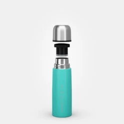 Quechua Bouteille Isotherme Inox 0,4L Avec Gobelet Pour La Randonnée - Turquoise 17 Quechua Bouteille Isotherme Inox 0,4L Avec Gobelet Pour La Randonnée - Turquoise -Camping Rabais bouteille isotherme inox 04l avec gobelet pour la randonnee turquoise 7
