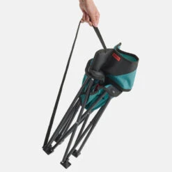 Quechua CHAISE BASSE PLIANTE DE CAMPING MH100 Bleue -Camping Rabais chaise basse pliante de camping mh100 bleue 2