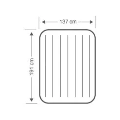 Intex Downy Full Airbed - Lit Gonflable - 191x137x25cm - Avec Accessoires 8 Intex Downy Full Airbed - Lit Gonflable - 191x137x25cm - Avec Accessoires -Camping Rabais downy full airbed lit gonflable 191x137x25cm avec accessoires 3