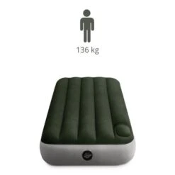 Intex Downy Jr. Twin Airbed - Lit Gonflable - 191x76x25cm - Avec Accessoires 7 Intex Downy Jr. Twin Airbed - Lit Gonflable - 191x76x25cm - Avec Accessoires -Camping Rabais downy jr twin airbed lit gonflable 191x76x25cm avec accessoires 2