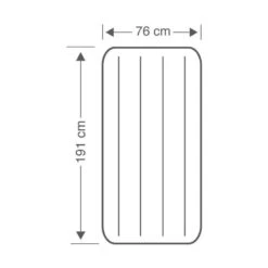 Intex Downy Jr. Twin Airbed - Lit Gonflable - 191x76x25cm - Avec Accessoires 8 Intex Downy Jr. Twin Airbed - Lit Gonflable - 191x76x25cm - Avec Accessoires -Camping Rabais downy jr twin airbed lit gonflable 191x76x25cm avec accessoires 3