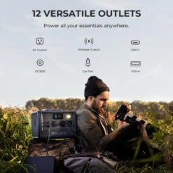 Générateur Solaire BLUETTI EB70 716Wh 9 Générateur Solaire BLUETTI EB70 716Wh -Camping Rabais generateur solaire bluetti eb70 716wh 2