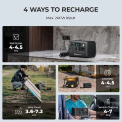 Générateur Solaire BLUETTI EB70 716Wh 10 Générateur Solaire BLUETTI EB70 716Wh -Camping Rabais generateur solaire bluetti eb70 716wh 3