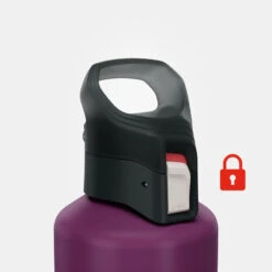 Quechua Gourde Alu 1L Avec Bouchon à Ouverture Rapide Pour La Randonnée - Violet 13 Quechua Gourde Alu 1L Avec Bouchon à Ouverture Rapide Pour La Randonnée - Violet -Camping Rabais gourde alu 1l avec bouchon a ouverture rapide pour la randonnee violet 3