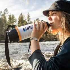 GOURDE FILTRANTE PURIFICATEUR D'EAU - LIFESAVER 6000UF - 750 ML - 6000L FILTRÉS -Camping Rabais gourde filtrante purificateur deau lifesaver 6000uf 750 ml 6000l filtres 3