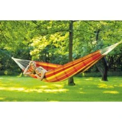 Hamac Amazonas Barbados Papaya -Camping Rabais hamac amazonas barbados papaya 2
