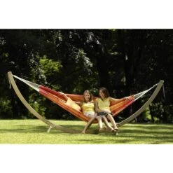 Hamac Amazonas Barbados Papaya -Camping Rabais hamac amazonas barbados papaya 3