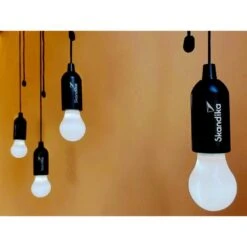 Lampe De Camping Skandika Narvik | Set De 4 Lampes LED, Pull Light, à Piles -Camping Rabais lampe de camping skandika narvik set de 4 lampes led pull light a piles 2