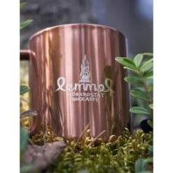 Lemmel Mug Isolé à Double Paroi - Acier Inoxydable/Cuivre - Logo Lemmel -Camping Rabais lemmel mug isole a double paroi acier inoxydablecuivre logo lemmel 3