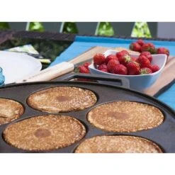 Muurikka Poêle Multifonction - Fonte - 41,5 Cm -Camping Rabais muurikka poele multifonction fonte 415 cm 3