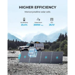 Panneau Solaire BLUETTI PV200 | 200 W 9 Panneau Solaire BLUETTI PV200 | 200 W -Camping Rabais panneau solaire bluetti pv200 200 w 2