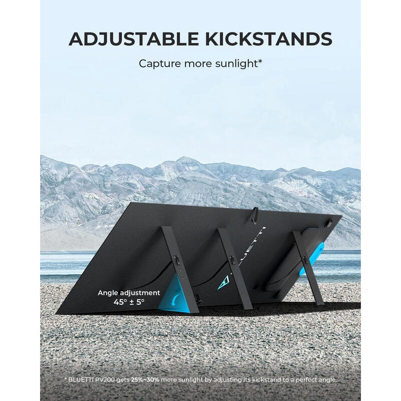 Panneau Solaire BLUETTI PV200 | 200 W 4 Panneau Solaire BLUETTI PV200 | 200 W – Image 4