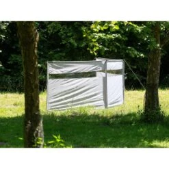 Paravent De Camping Bora - Brise-Vue - 6,0 X 1,4 M - Résistant Au Vent - Gris -Camping Rabais paravent de camping bora brise vue 60 x 14 m resistant au vent gris 3