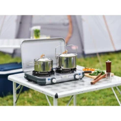 Campingaz Réchaud De Camping à Gaz 2 Feux Camp & Grill - Plancha, Grill Et Wok 19 Campingaz Réchaud De Camping à Gaz 2 Feux Camp & Grill - Plancha, Grill Et Wok -Camping Rabais rechaud de camping a gaz 2 feux camp and grill plancha grill et wok 9