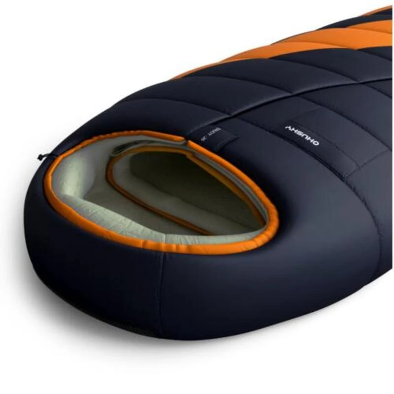 Husky Sac De Couchage Momie Enjoy 2023 -25°C 220 Cm - Gris - Orange - Adultes 3 Husky Sac De Couchage Momie Enjoy 2023 -25°C 220 Cm - Gris - Orange - Adultes – Image 3