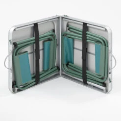 Quechua TABLE DE CAMPING PLIANTE - 4 TABOURETS - 4 À 6 PERSONNES 13 Quechua TABLE DE CAMPING PLIANTE - 4 TABOURETS - 4 À 6 PERSONNES -Camping Rabais table de camping pliante 4 tabourets 4 a 6 personnes 3