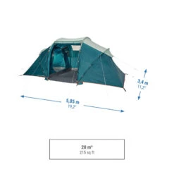 Quechua Tente à Arceaux De Camping - Arpenaz 4.2 - 4 Personnes - 2 Chambres 13 Quechua Tente à Arceaux De Camping - Arpenaz 4.2 - 4 Personnes - 2 Chambres -Camping Rabais tente a arceaux de camping arpenaz 42 4 personnes 2 chambres 3