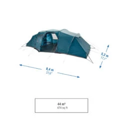 Quechua Tente à Arceaux De Camping - Arpenaz 8.4 - 8 Personnes - 4 Chambres 12 Quechua Tente à Arceaux De Camping - Arpenaz 8.4 - 8 Personnes - 4 Chambres -Camping Rabais tente a arceaux de camping arpenaz 84 8 personnes 4 chambres 2