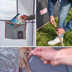 Tente Coleman 8 Personnes Octagon Gris 12 Tente Coleman 8 Personnes Octagon Gris -Camping Rabais tente coleman 8 personnes octagon gris 5