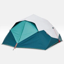Quechua Tente De Camping - 2 Seconds EASY - 3 Places - Fresh & Black -Camping Rabais tente de camping 2 seconds easy 3 places fresh and black 4