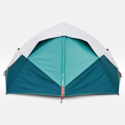 Quechua Tente De Camping - 2 Seconds EASY - 3 Places - Fresh & Black -Camping Rabais tente de camping 2 seconds easy 3 places fresh and black 5