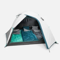 Quechua Tente De Camping - MH100 - 3 Places - Fresh & Black 14 Quechua Tente De Camping - MH100 - 3 Places - Fresh & Black -Camping Rabais tente de camping mh100 3 places fresh and black 4