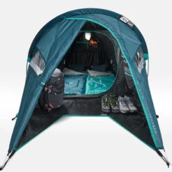 Quechua Tente De Camping - MH100 XL - 2 Places - Fresh & Black 14 Quechua Tente De Camping - MH100 XL - 2 Places - Fresh & Black -Camping Rabais tente de camping mh100 xl 2 places fresh and black 4