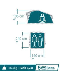 Quechua TENTE DE TOIT MH500 FRESH & BLACK 2P 13 Quechua TENTE DE TOIT MH500 FRESH & BLACK 2P -Camping Rabais tente de toit mh500 fresh and black 2p 3