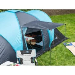 Tente Dôme Familiale Hammerfest 6 Protect - Sol Cousu - 6 Personnes - 2 Cabines -Camping Rabais tente dome familiale hammerfest 6 protect sol cousu 6 personnes 2 cabines 2