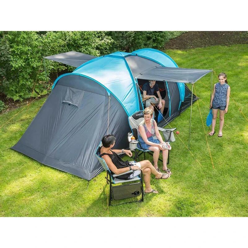 Tente Dôme Hammerfest 4 Sleeper Protect - Sol Cousu - 4 Pers - 2 Cabines Noires 2 Tente Dôme Hammerfest 4 Sleeper Protect - Sol Cousu - 4 Pers - 2 Cabines Noires – Image 2