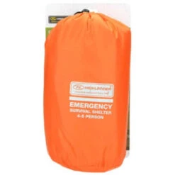 HIGHLANDER Tente D'urgence Abri De Survie 4-5 Personnes - Orange 9 HIGHLANDER Tente D'urgence Abri De Survie 4-5 Personnes - Orange -Camping Rabais tente durgence abri de survie 4 5 personnes orange 4