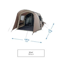 Quechua Tente Gonflable De Camping - AirSeconds 4.2 Polycoton - 4 Personnes - 2 Chambres 12 Quechua Tente Gonflable De Camping - AirSeconds 4.2 Polycoton - 4 Personnes - 2 Chambres -Camping Rabais tente gonflable de camping airseconds 42 polycoton 4 personnes 2 chambres 2
