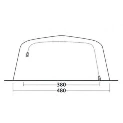 Tente Gonflable Outwell Jacksondale 7PA 9 Tente Gonflable Outwell Jacksondale 7PA -Camping Rabais tente gonflable outwell jacksondale 7pa 4