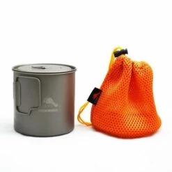 Toaks Titanium 650ml Pan - Ultraléger -Camping Rabais toaks titanium 650ml pan ultraleger 2
