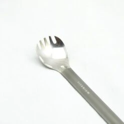 Toaks Titanium Spork - Long Acier - Miroir Poli -Camping Rabais toaks titanium spork long acier miroir poli 2