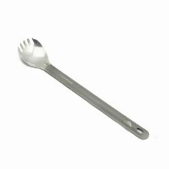 Toaks Titanium Spork - Long Acier - Miroir Poli -Camping Rabais toaks titanium spork long acier miroir poli 4