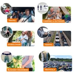 Toilette D'urgence Jonhy Wee, 3 Pièces -Camping Rabais toilette durgence jonhy wee 3 pieces 6